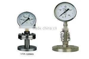 Wise diaphragm stainless steel mbar pressure gauge