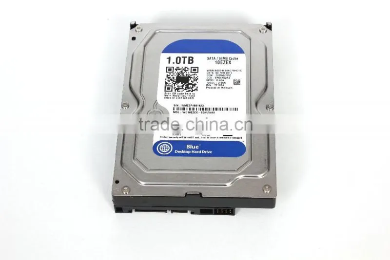 original 3.5'' SATA 1TB 7200rpm 64MB second hand hard disk for desktop