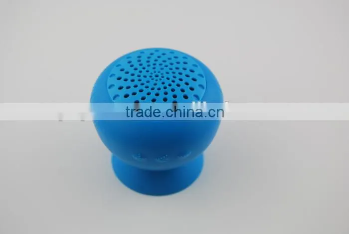Portable Sucker Handfree Stereo Bluetooth Wireless Mini Speaker