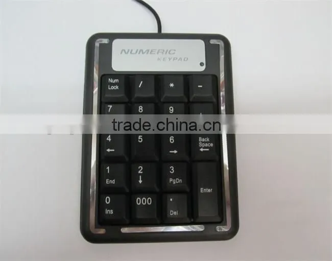 Cheapest Laptop USB 19 keys numeric Keypad for computer