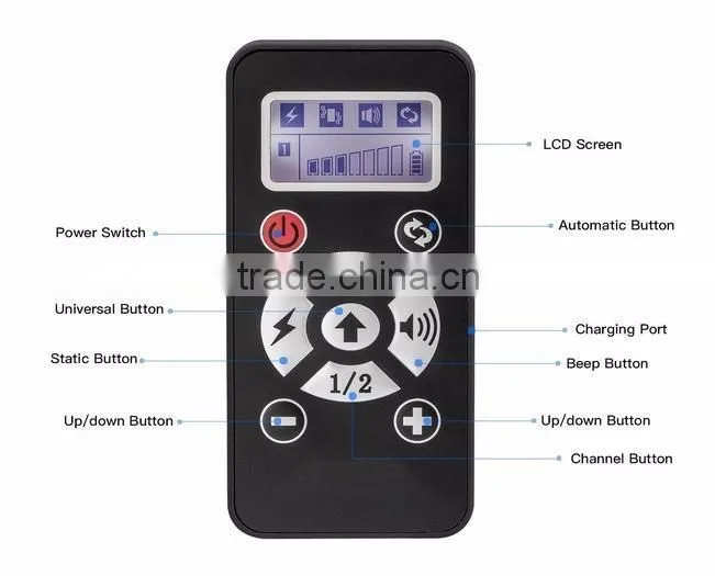 LoreWin LY-160 New Dual Function Best Unique Remote Dog Training Collar In 6 Colors