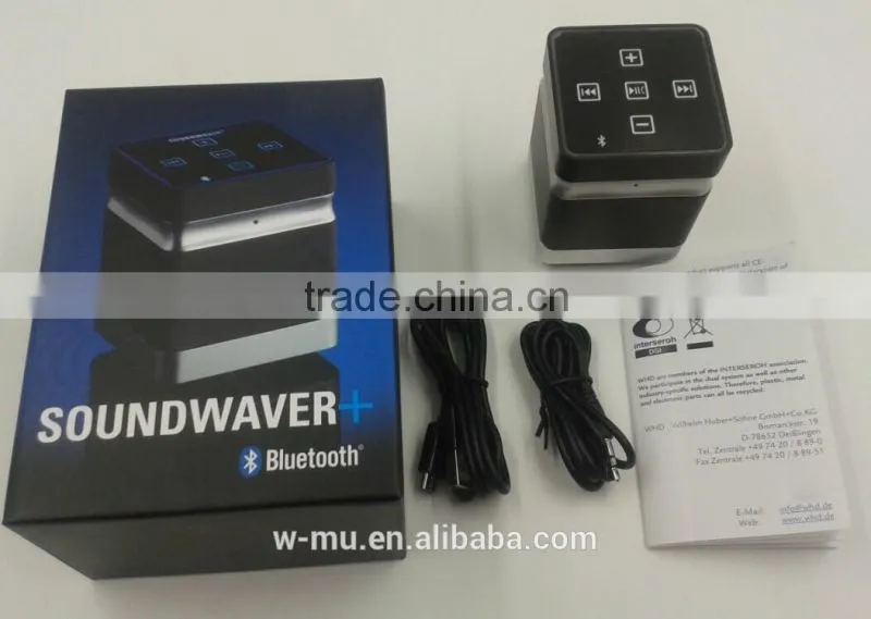 Portable 26W Vibration Speaker with Bluetooth for iPod/iPhone