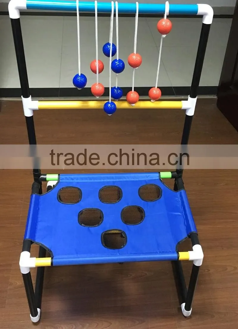 Hot selling 3 in 1 plastic toss and ladder game golf