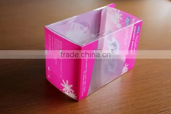 high quality clear pvc luxury gift packaging