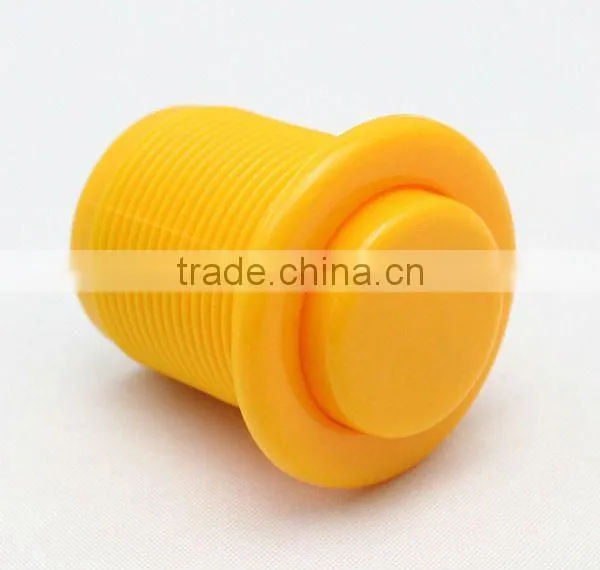 28mm pink plastic arcade game machine push button Momentary large game accessories