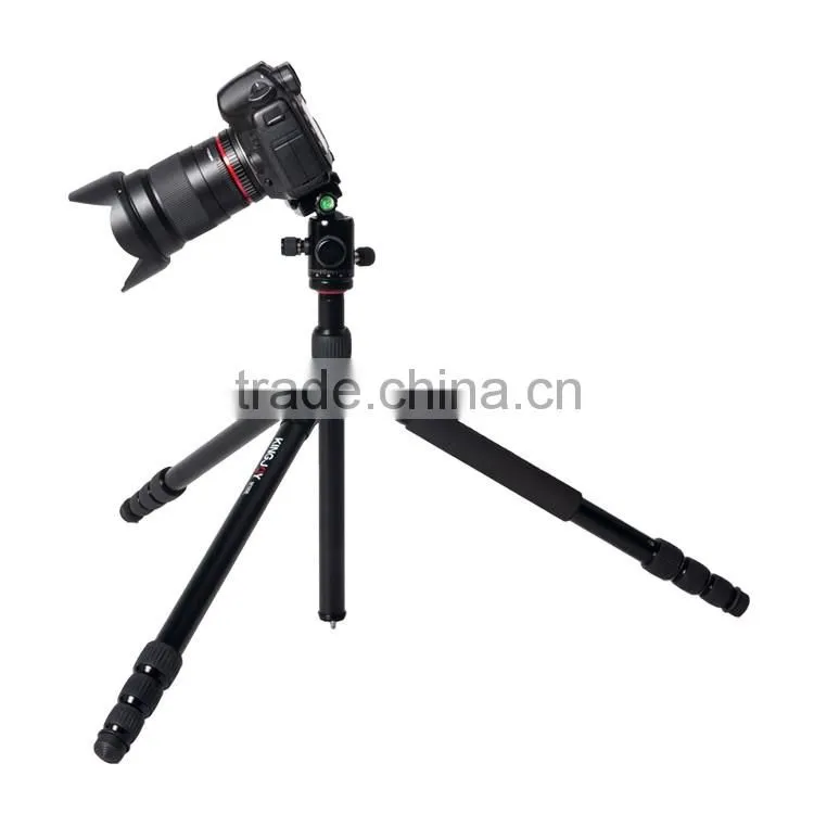 Prices Professionalphoto portability Aluminum DSLR camera Tripod With Ball Head Tripod Bag Fold M1008+Q10