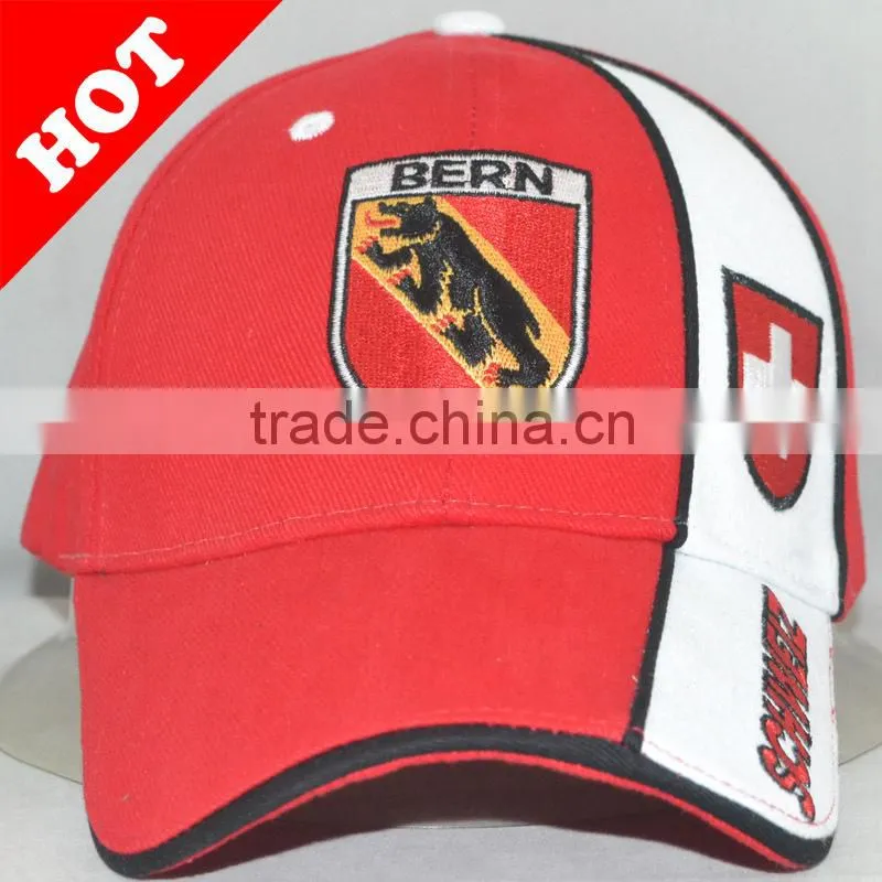 2014 6 panels cotton football cap