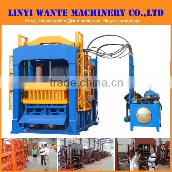 QT10-15 pavement tiles making machine