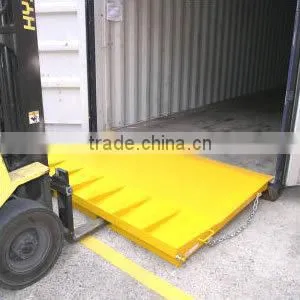 mobil 6.5 tons capacity container ramp