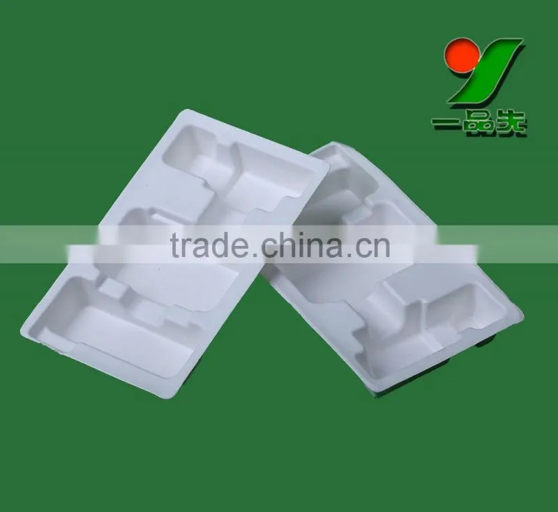 Best Prodcuts Recycled Pulp Style and Mechanical Pulp Pulping Type molded fiber packaging tray