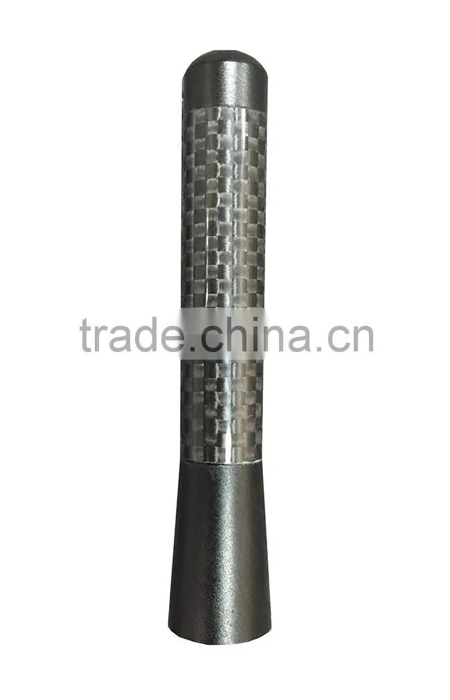 High quality Aluminum Universal carbon fiber Car antenna