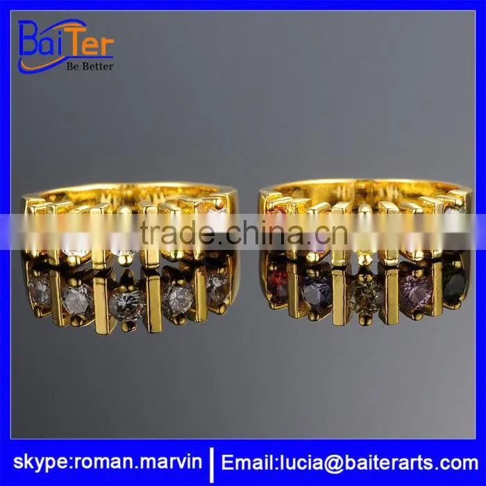 Gold plated stainless steel gold ring designs for couple,engagement gold rings for lovers