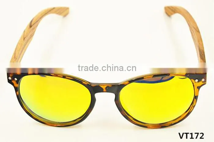 wholesale 2016 vintage UV400 lens design bamboo wooden polarized sunglasses Made in China