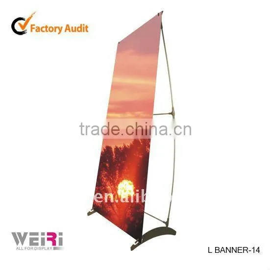 80x200cm Particular Promotional L-Banner Stand