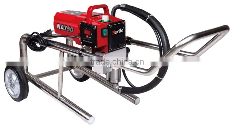 Navite Industrial airless paint sprayer NA-750, electric airless paint sprayer, piston airless paint sprayer