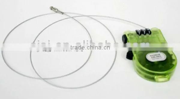 Original design ABS security Wire Combination Padlock of more colors