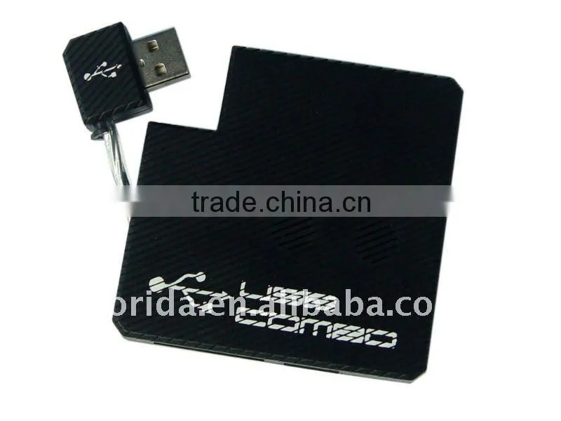 Multi card reader+ 3port USB HUB ( U/Slim COMBO)