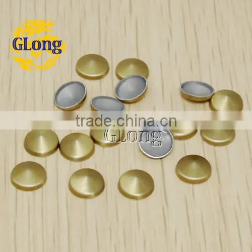 8mm Hot Fix Nailhead Mix Color Cone Aluminum DIY Accessories For Bag Shoe Phone Case Garment #GT102-8Z(Mix-s)