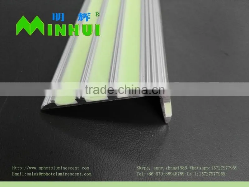photoluminescent stair nosing/Luminous stair nosing
