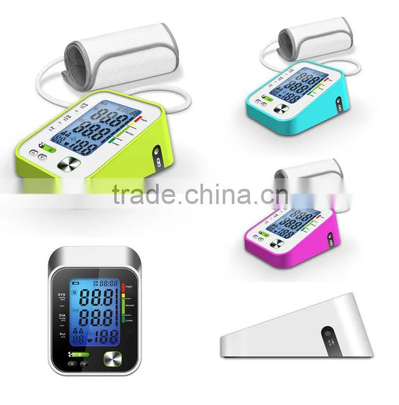 Blood pressure monitor arm type with big LCD display New item