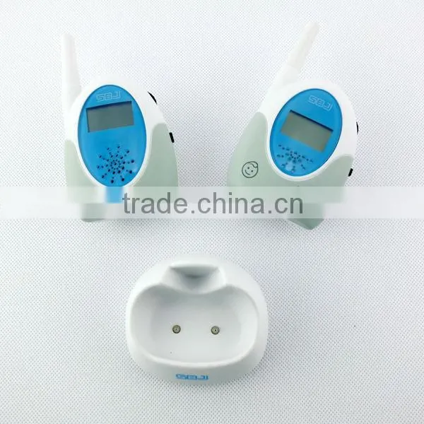 2 Channels Wireless Audio Baby Phone with Emotional LCD Icons