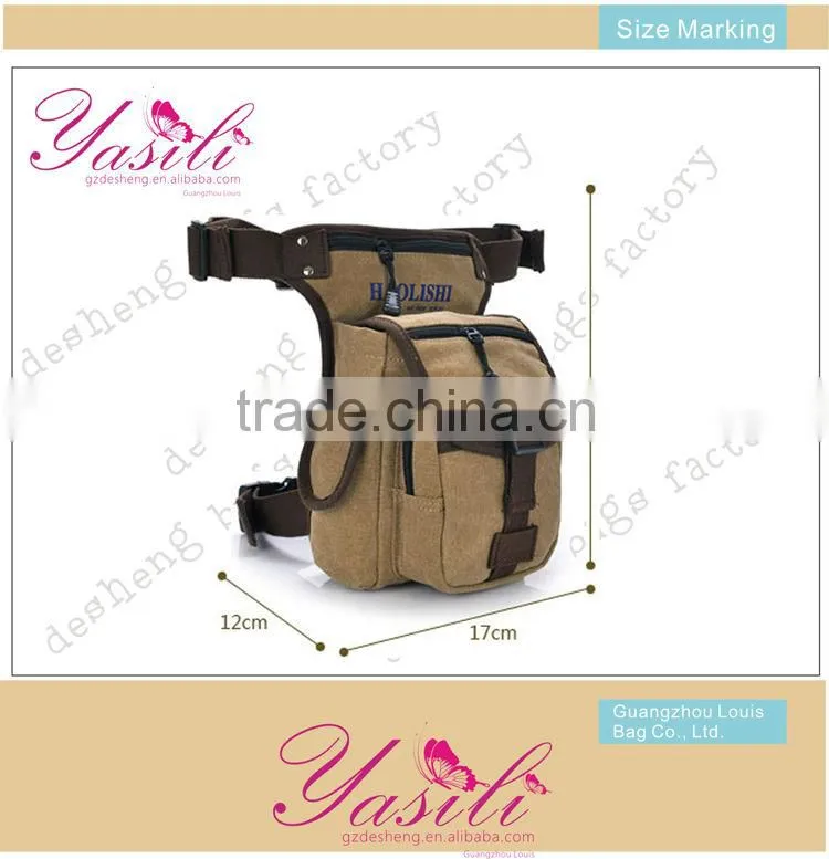 canvas Waist bag;men waist bag;fishing waist bag