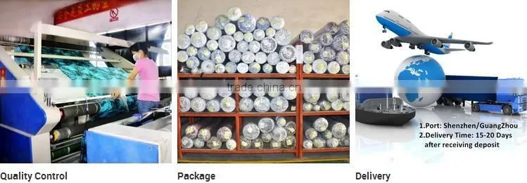jacquard fabric printed dyed polyester lace fabric