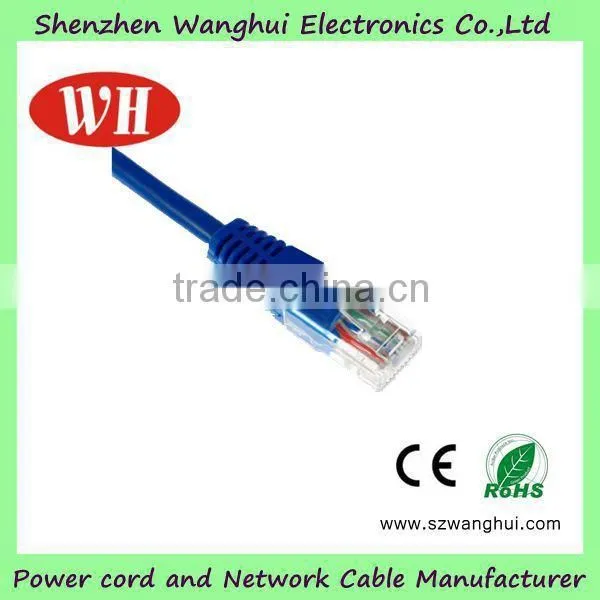 braided shield wire cat5e patch cord cable with tia eia 568 a standard