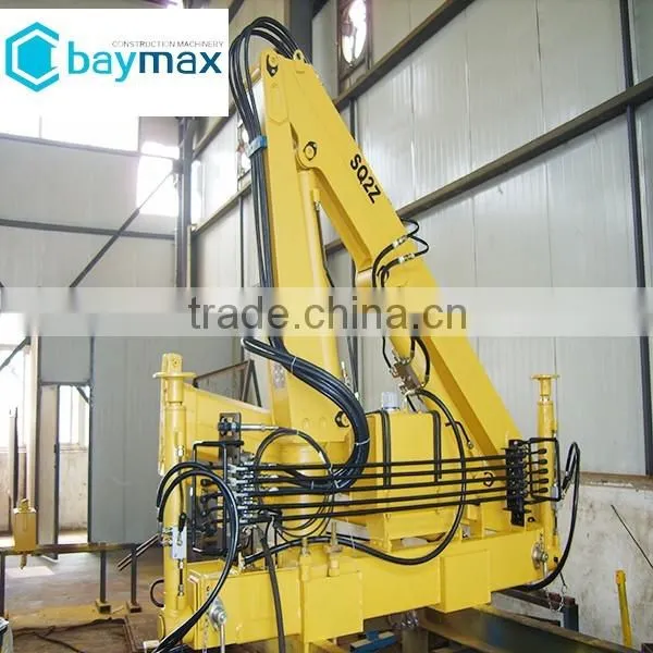 2 tons mini knuckle boom hoist crane for trucks