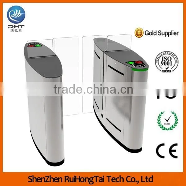 stainless steel sliding turnstile optical high barrier turnstile