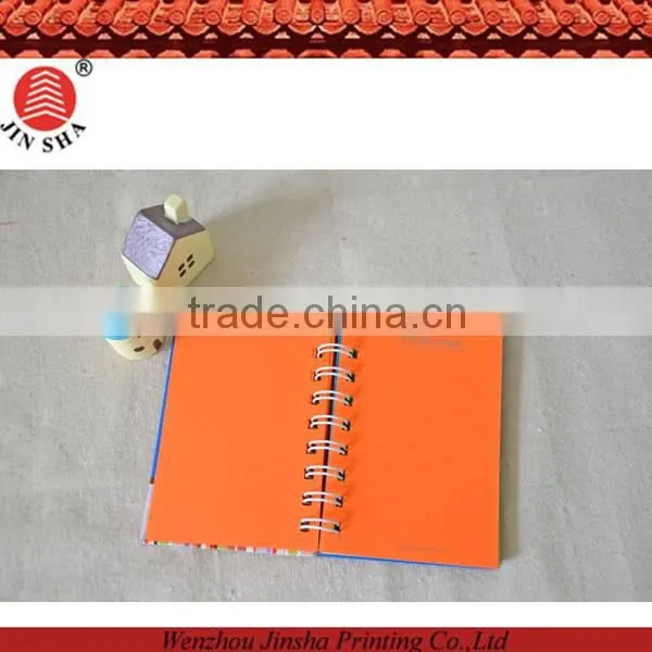 Spiral Notebook With Colored Pages