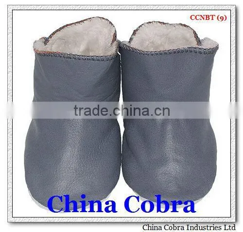 newest hotsale leather baby snow boots winter boots kids boots