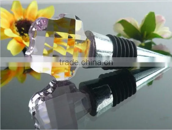 Hot sale crystal wine stoppers with high quality