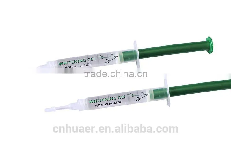 Non Peroxide Teeth whitening gel