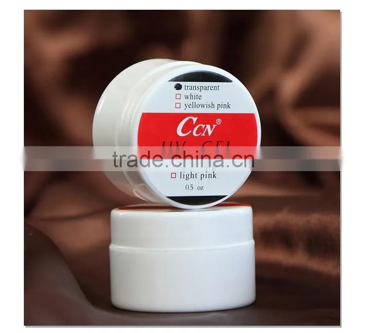 Pro CCN quality product factory uv gel nails Clear Pink White Yellowish UV Gel Builder 1Kg Nail Art Tips Design High Quality