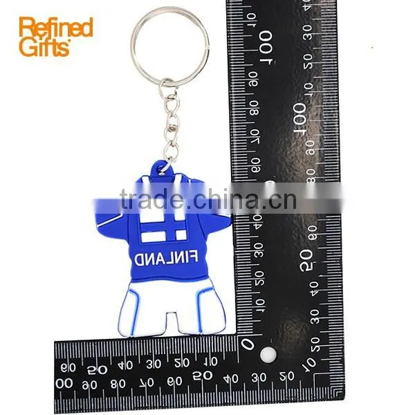 Keychain/keyring/key tag Silicone /soft rubber/PVC Rubber club seires