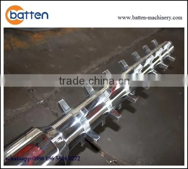 HDPE pipe plastic extrusion line screw barrel