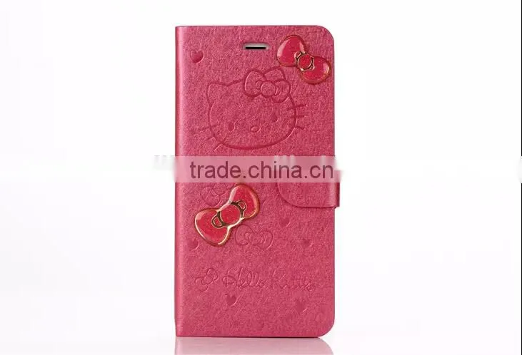 Nice Design Hello Kitty Wallet Leather Case For iPhone 5/5s