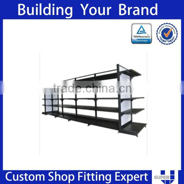 hot sale supermarket metal powder coated ribbon display rack