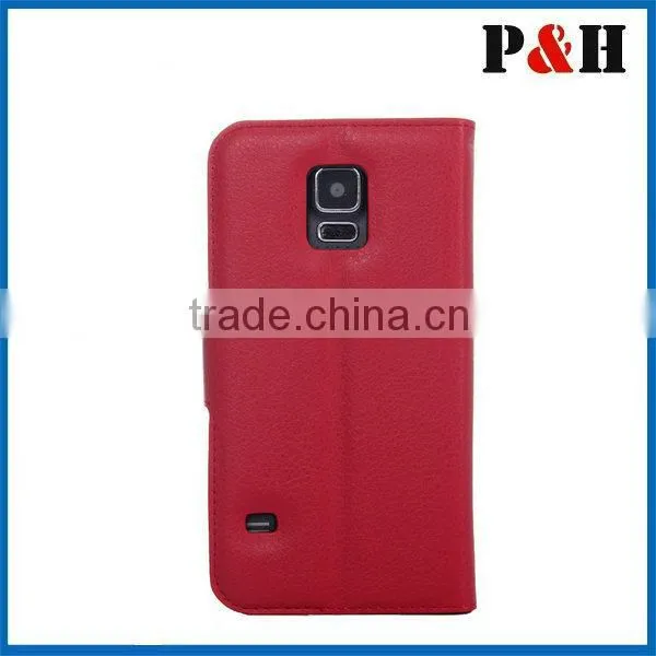 New Book Flip Leather Wallet Case For Samsung Galaxy S5