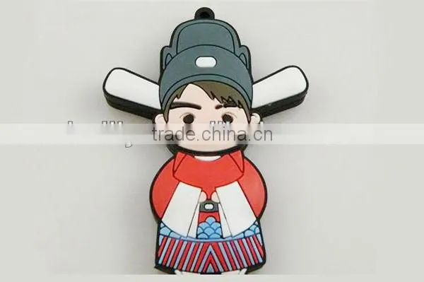 Valentine's Day Gift Chinese Couple Shaped Silicone USB Cover