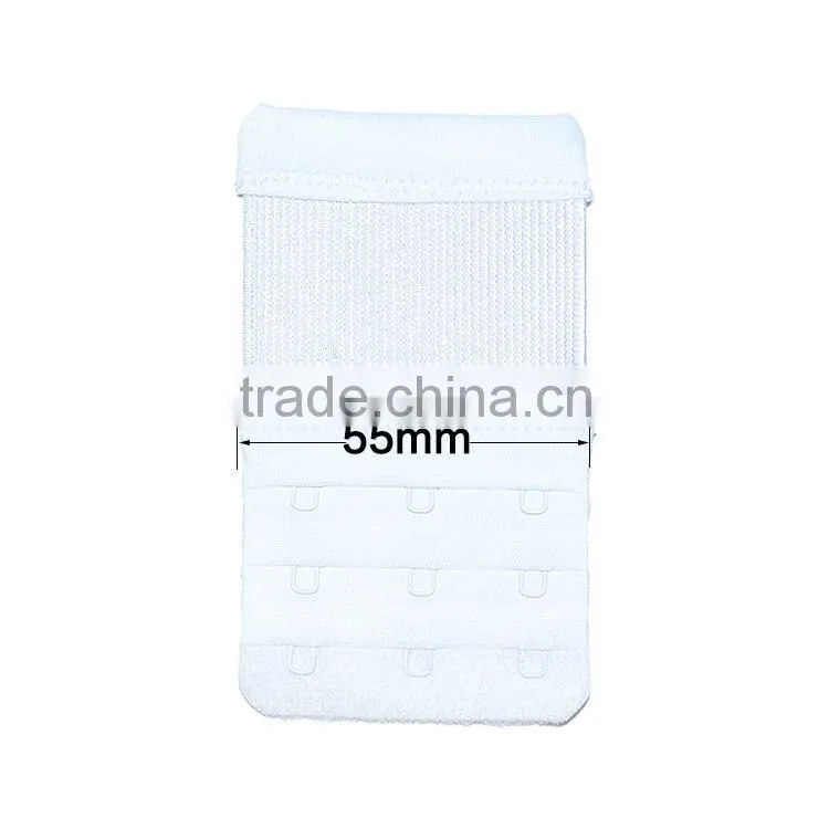 Extended greatly elastic type underwear bra button extended 3 row 3 extend back button clasp