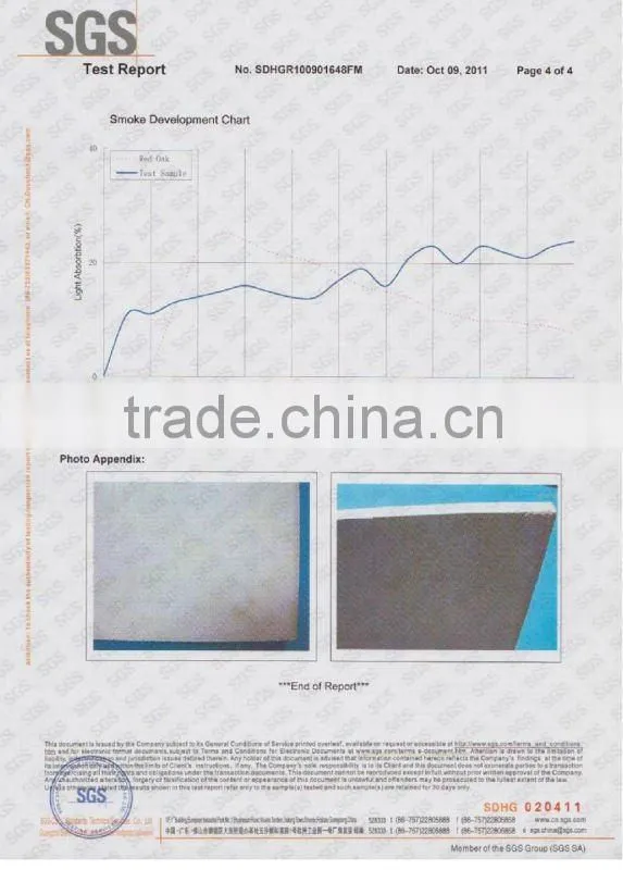 high quality sander mgo board