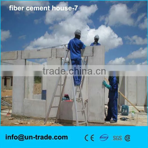 fiber cement sandwich panel house for Africa