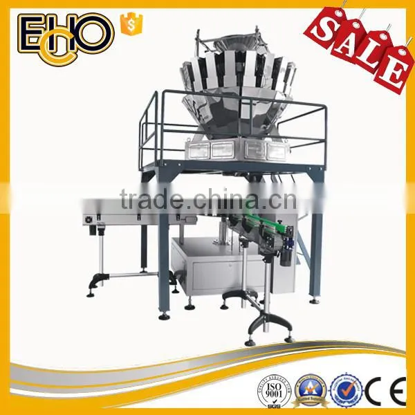 2015 Automatic EC-180 Pre-bagged Liquid Can Bottle Fill-Seal Bag Packer