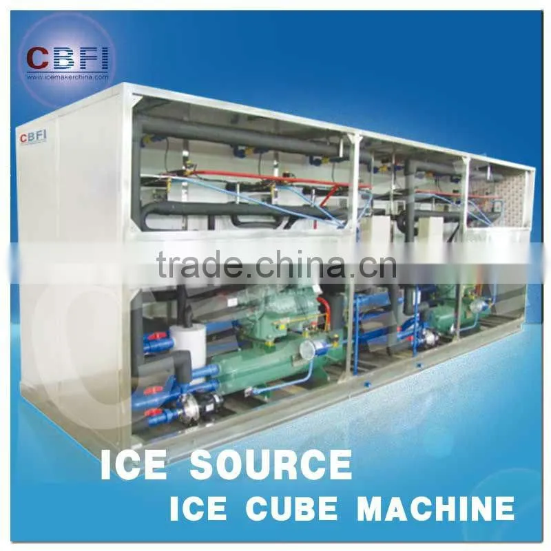 3 tons large industrial ice cube machine for Africa
