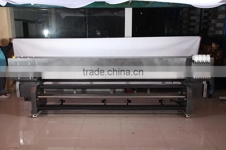 Guangzhou Outdoor Print Machine 3.2m Digital Eco Slvent Printer