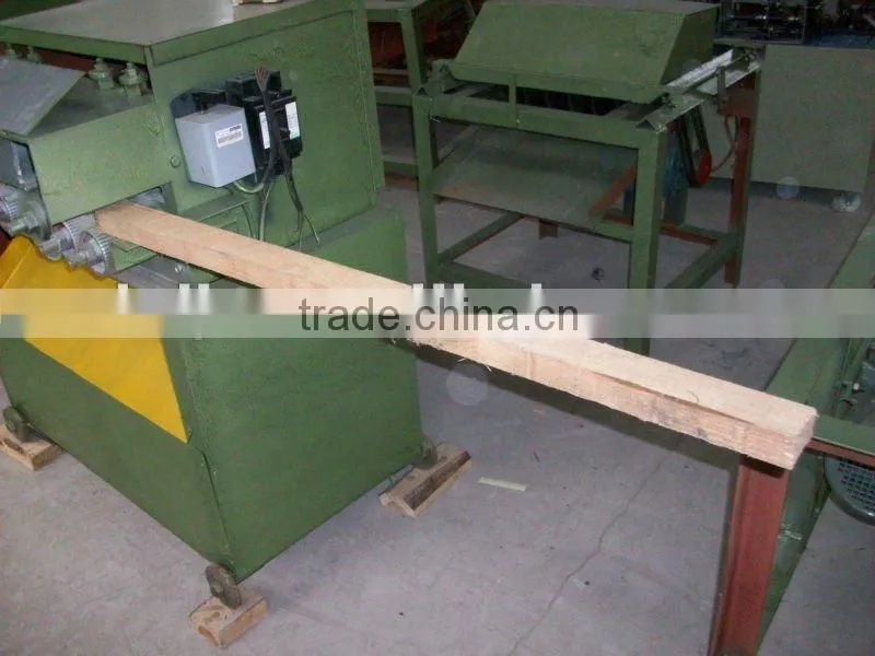 wooden tooth pick making machine