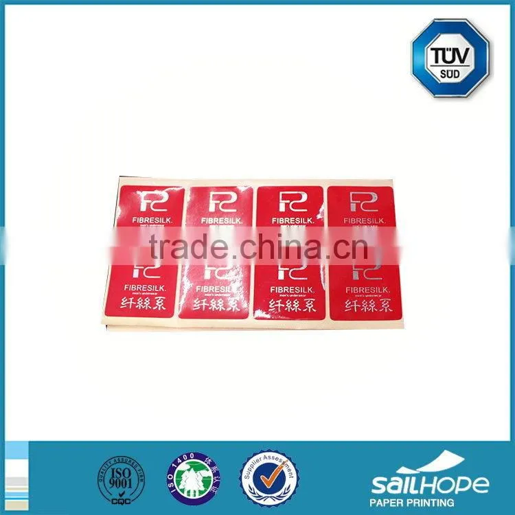 High quality newly design adhesive long stickers label