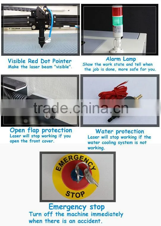 automatic die cutting machine and laser cutting machine parts and co2 laser engraving machine